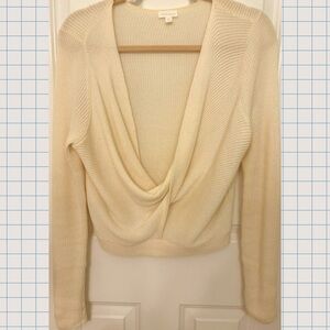 Splendid LYR Surplice Sweater